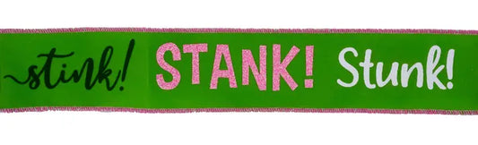 2.5" x 10yd Stink Stank Stunk/Vlt-Lime/Pink/White/Emerald-RGH104533