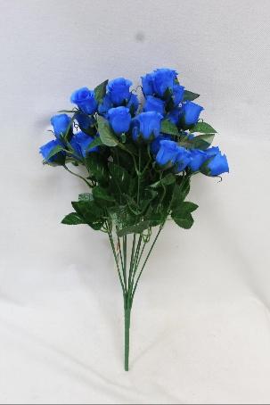 19" ROSE BUD BUSH X 12-NYBL--226022G-NY-BL