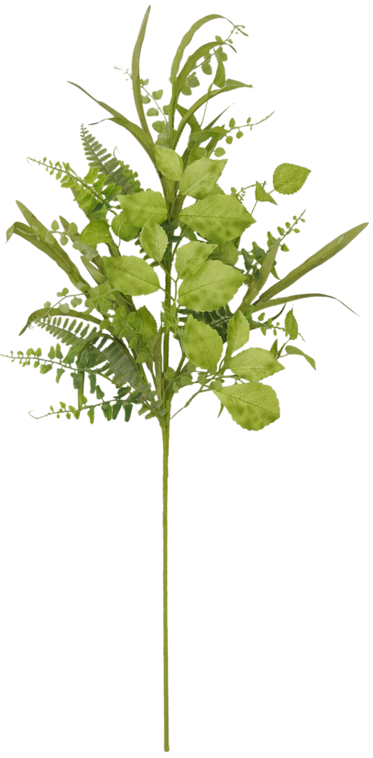 33 IN PLASTIC MIXED FERN SPRAY - 61639