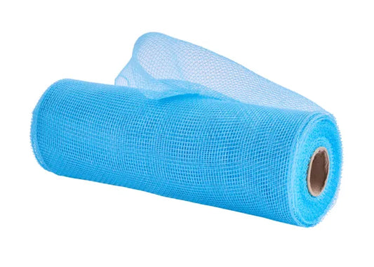 10" x 10yd Mesh-Turquoise Blue-RE130244