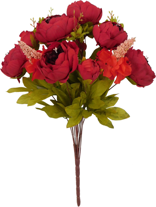 20 IN MIX PEONY BUSH X 13 - 63220-RD