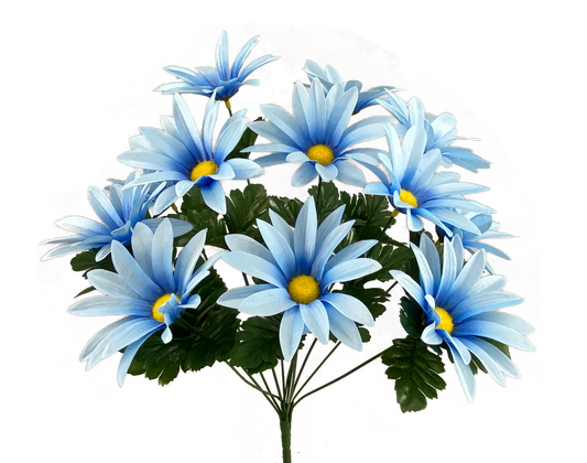 Daisy bush x 12 H19 - 63375BL