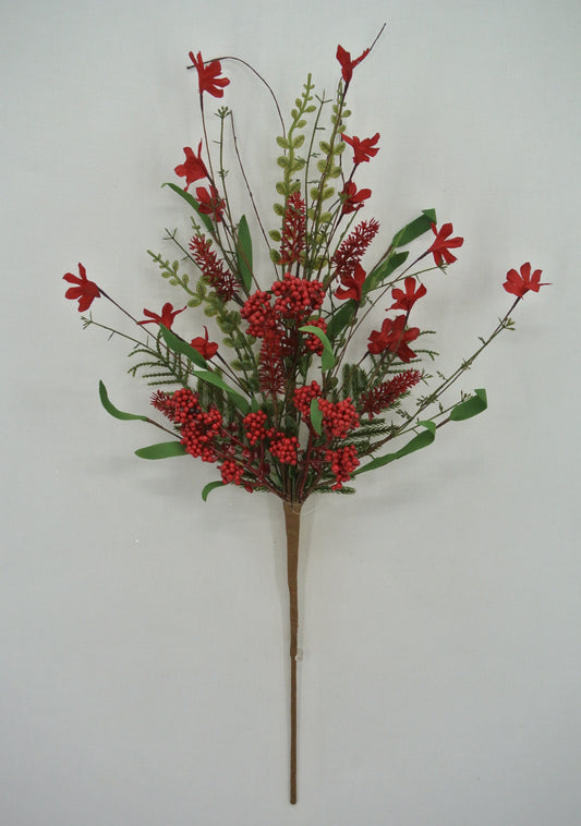24 IN MIXED XMAS SPRAY 63526-RD