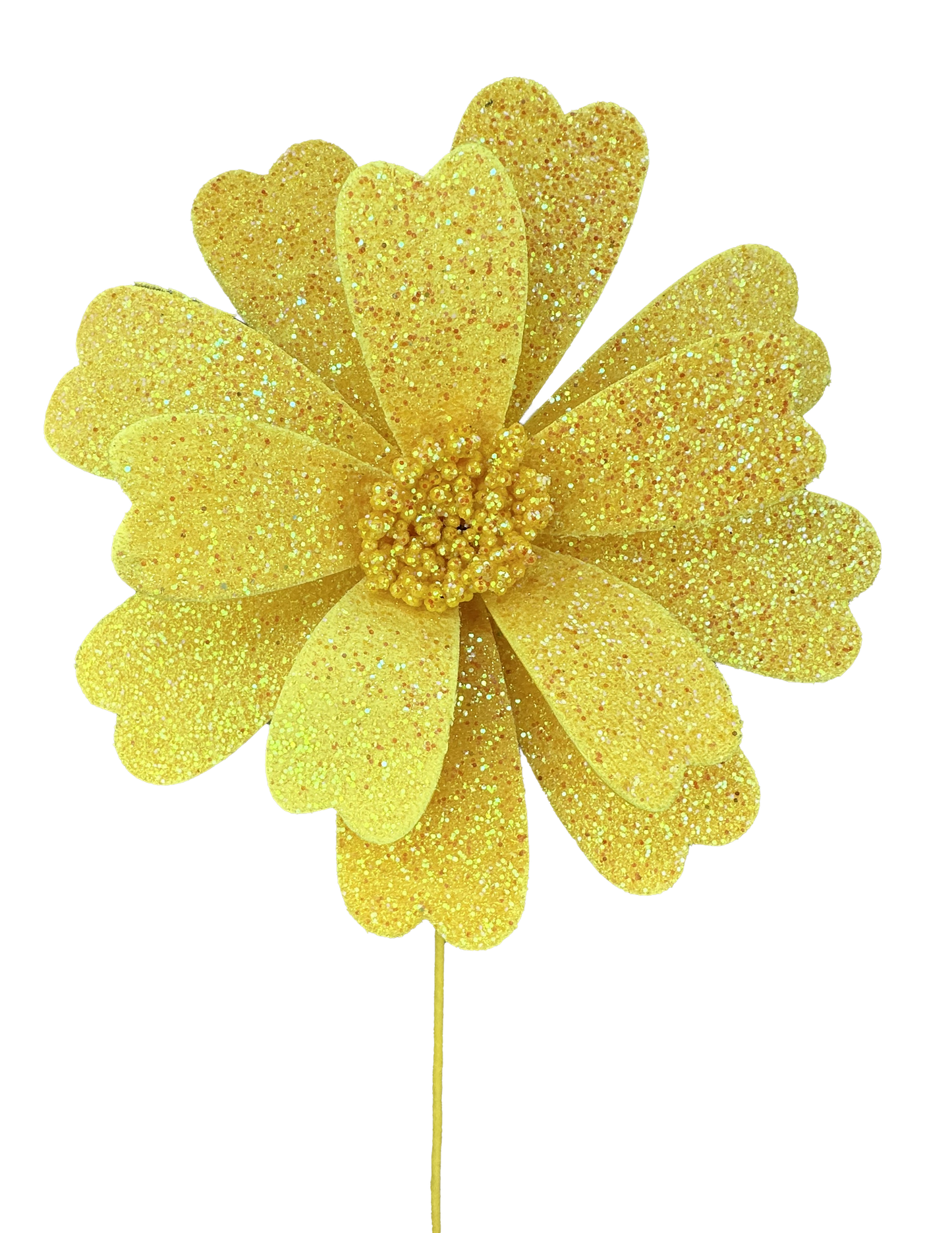 Glitter Daisy Pick H20xDIA8 - 63575YW