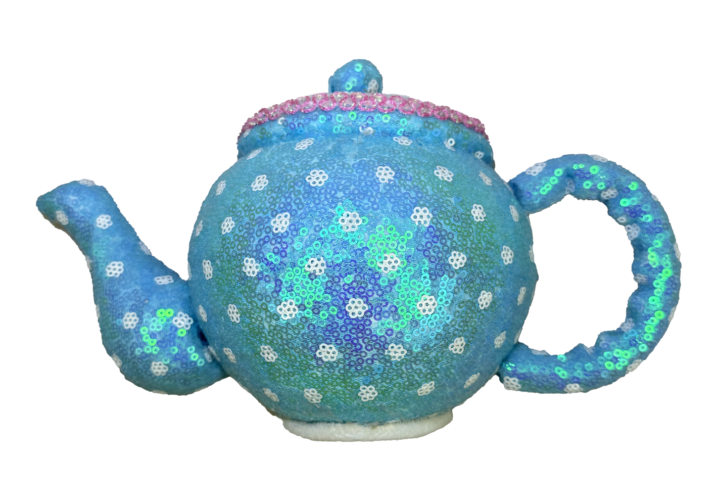 Sequin Tea Pot H10xW6xD3 - 63605BL