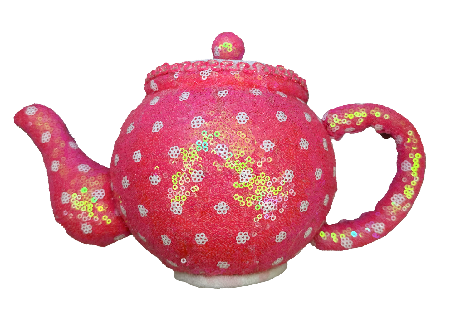 Sequin Tea Pot H10xW6xD3 - 63605PK