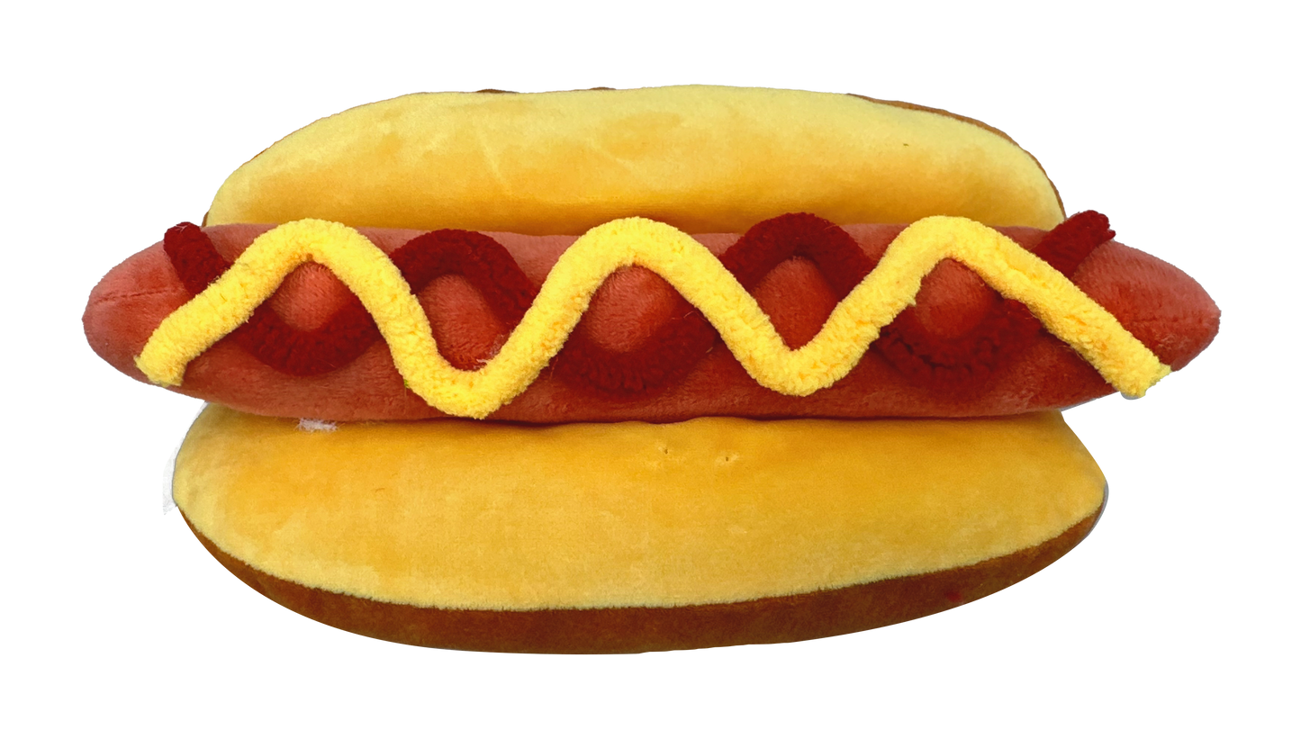 Plush Hot Dog H4.5xW8 - 63697HOTDOG