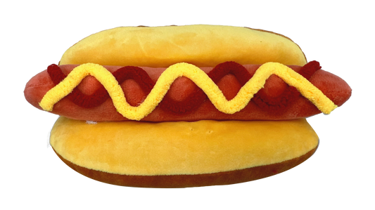 Plush Hot Dog H4.5xW8 - 63697HOTDOG