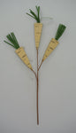 12 in wooden carrot pick - 63856-CR, 63856-OR