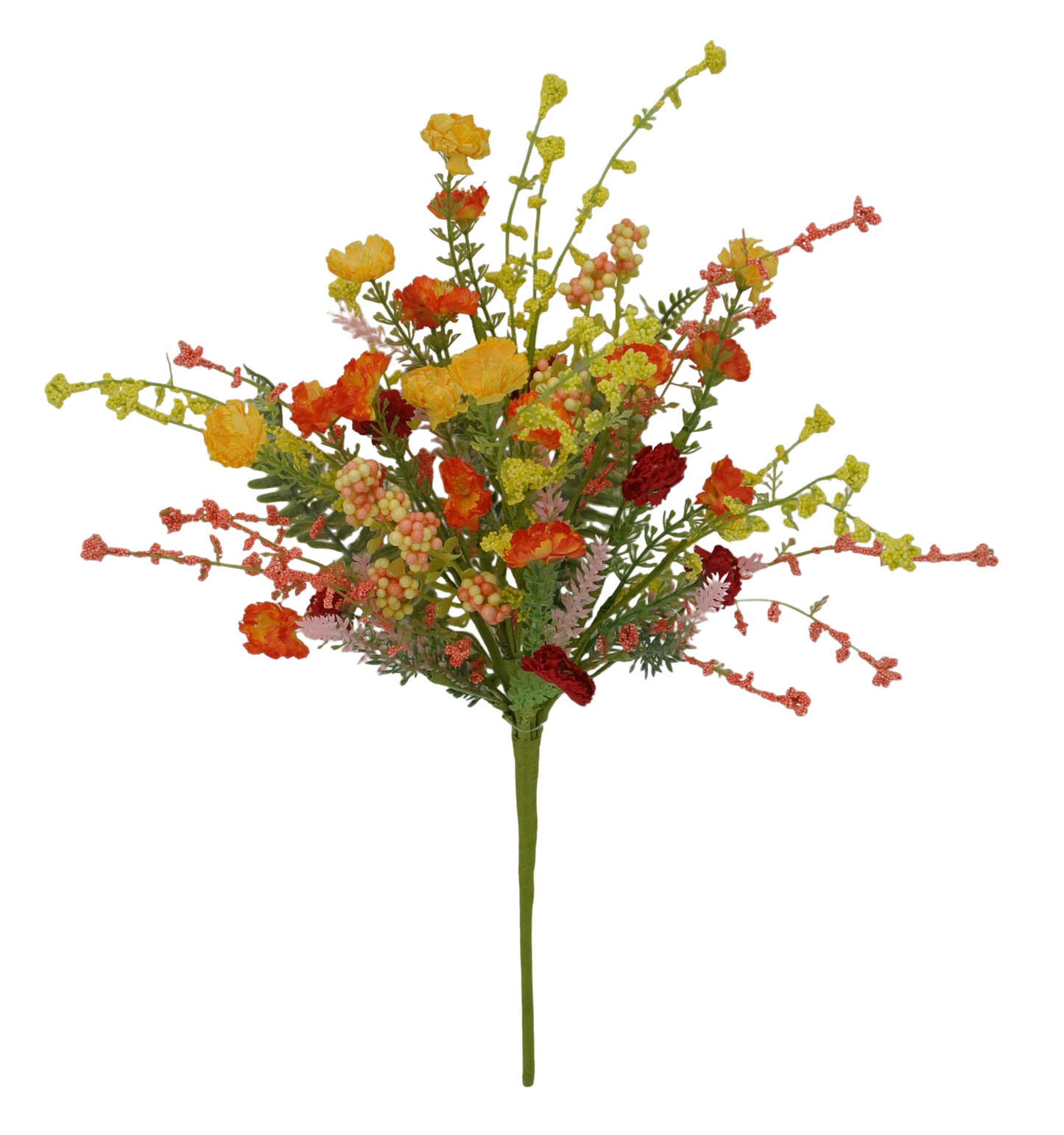 20" ORANGE YELLOW RED SPRING MINI FLOWER-64847-ORYELRD