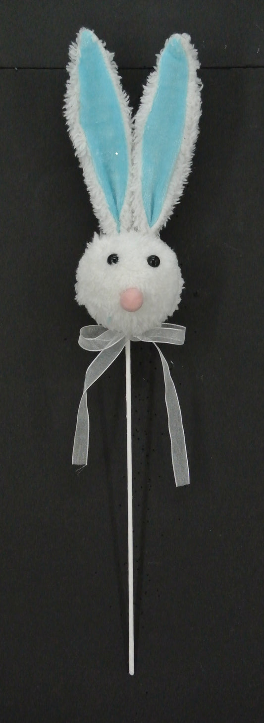 18 IN EASTER BUNNY HEAD PICK - 64863-BL