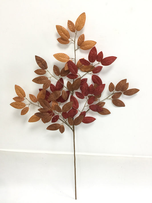 33 IN BIRCH LEAVES SPRAY-65210-BGBRN