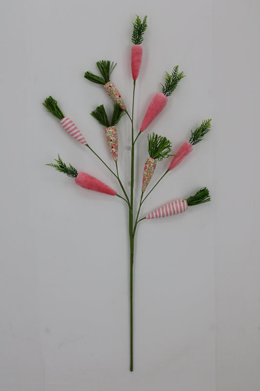 27 IN MIXED FABRIC CARROT-65448-PK