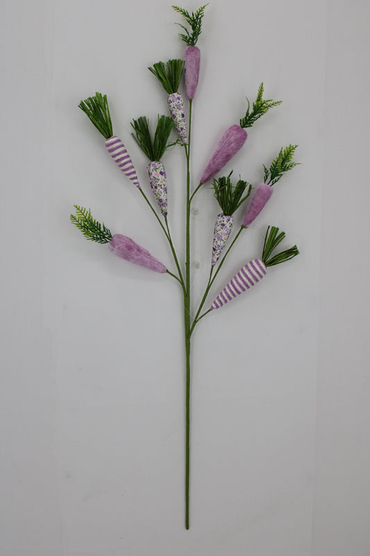 27 IN MIXED FABRIC CARROT-65448-PU