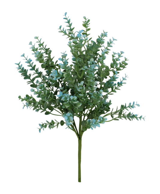 17 IN PLASTIC EUCALYPTUS BUSH-65467-BL