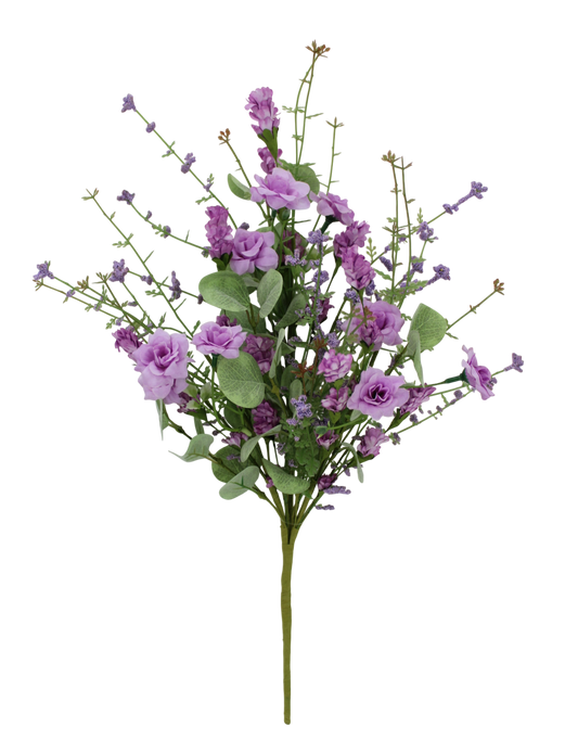 20 IN MIXED WILDFLOWERS BUSH-65653-PU