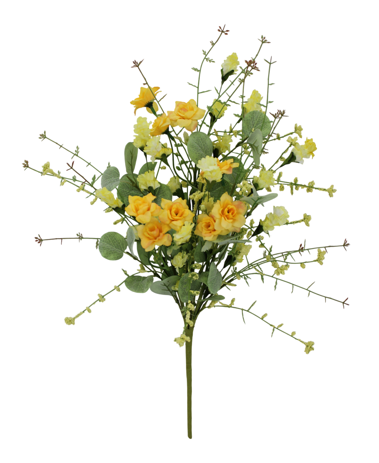 20 IN MIXED WILDFLOWERS BUSH-65653-YEL