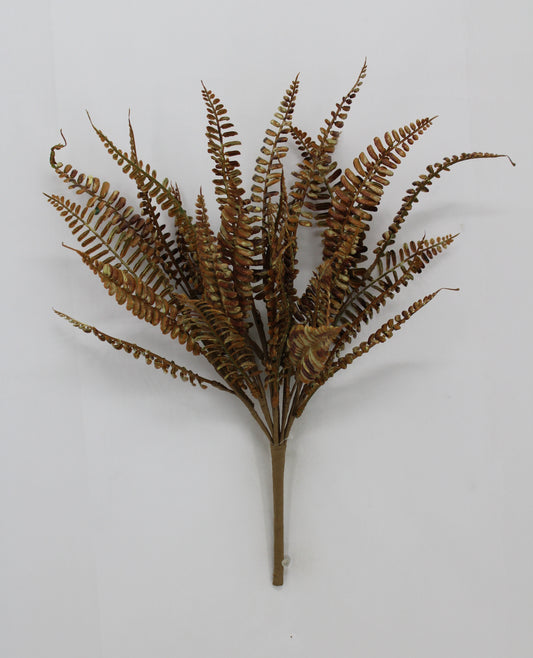 18 IN PLASTIC FERN BUSH- 65681-GN