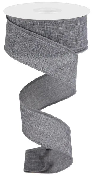 1.5" x 10yd Royal Burlap-New Grey-RG1278NJ