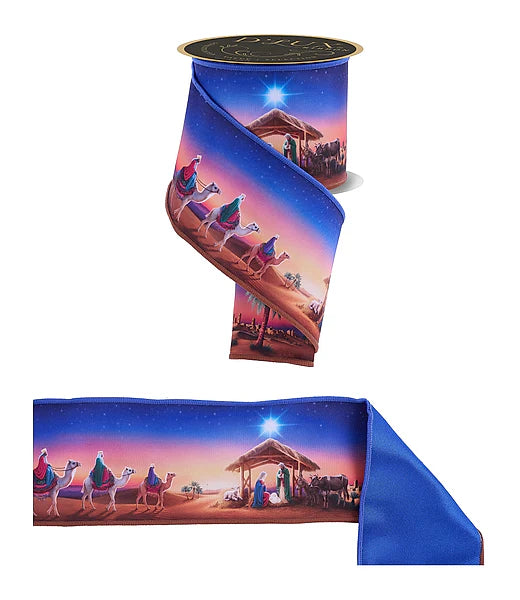 4"X10YD NATIVITY SCENE/FUSED- MULTI- LX1251RT