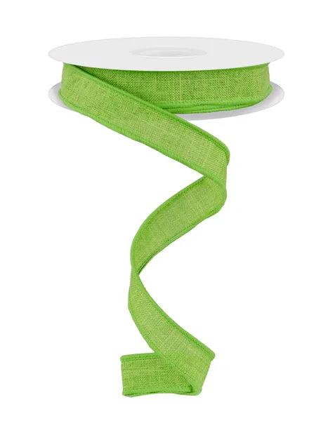 5/8" x 10yd Royal Burlap-Lime Green-RGE1778E9