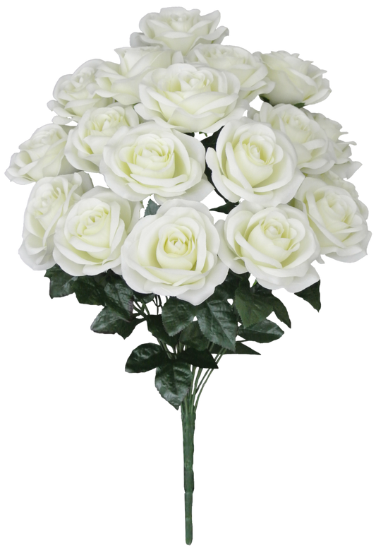 22 IN MIRCO PEACH ROSE BUSH X - 80194-CR