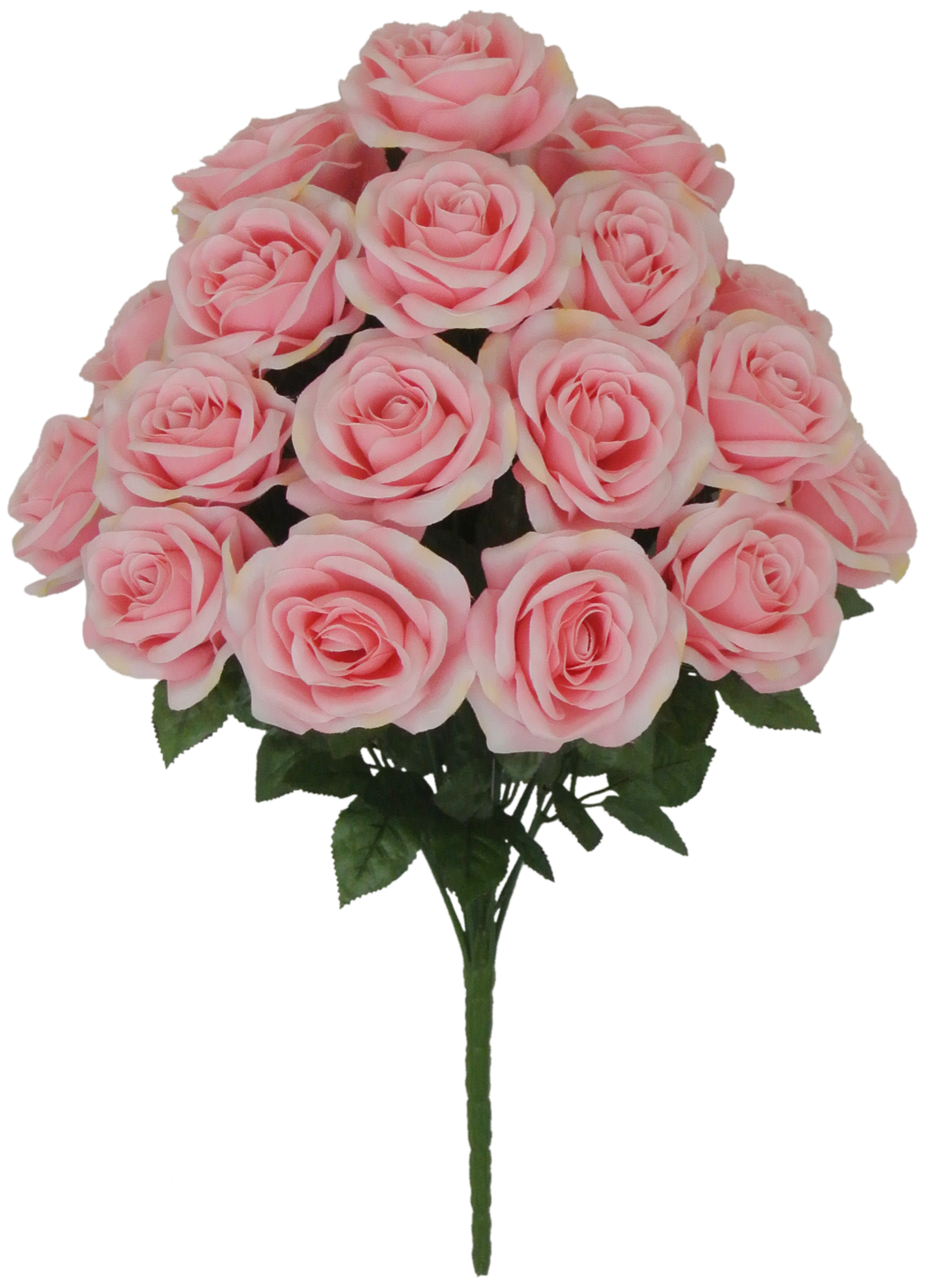 22 IN MIRCO PEACH ROSE BUSH X - 80194-PK