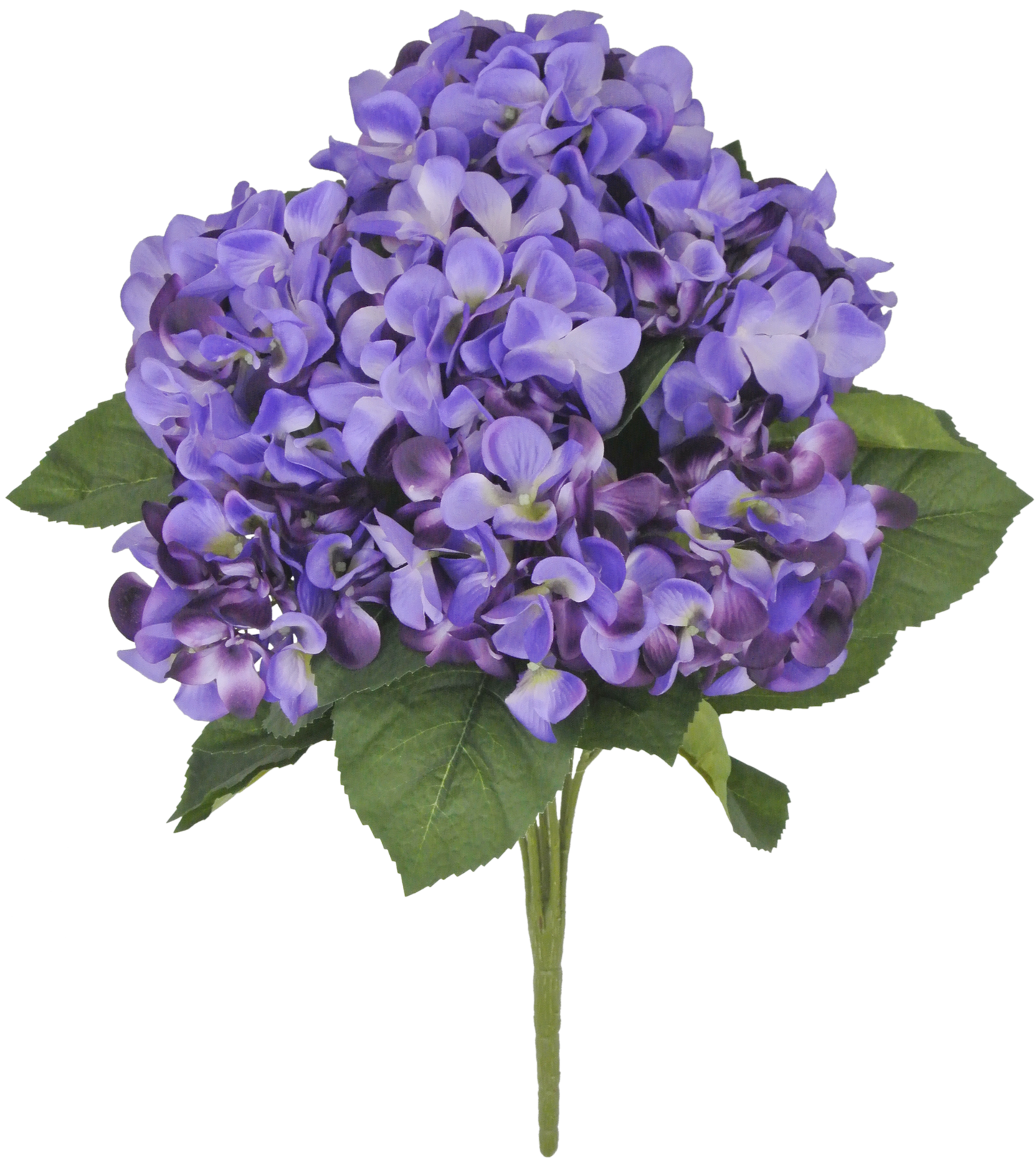 22 IN PURPLE HYDRANGEA BUSH X 7 - 80312-PU