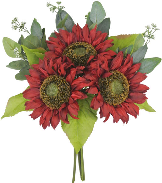 19 IN SUNFLOWER BUNDLE X 6 - 81123-RD