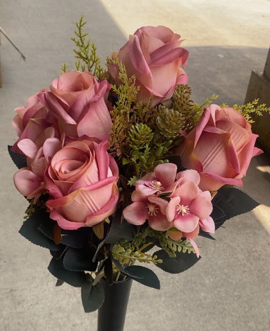 ROSE BUD/HYD MIX X 13-MAUVE-81925
