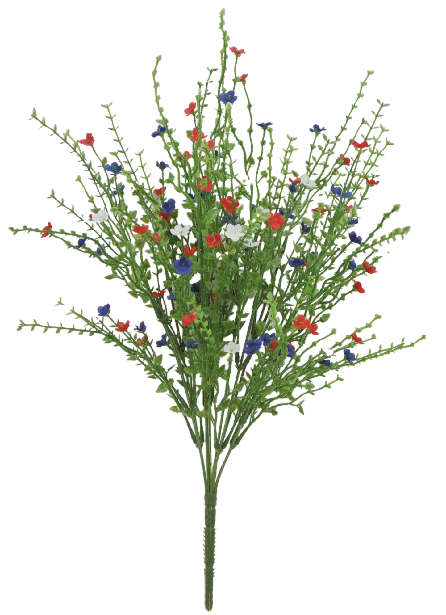 21 in patriotic plastic flowering bush - 82394-RDWTBL