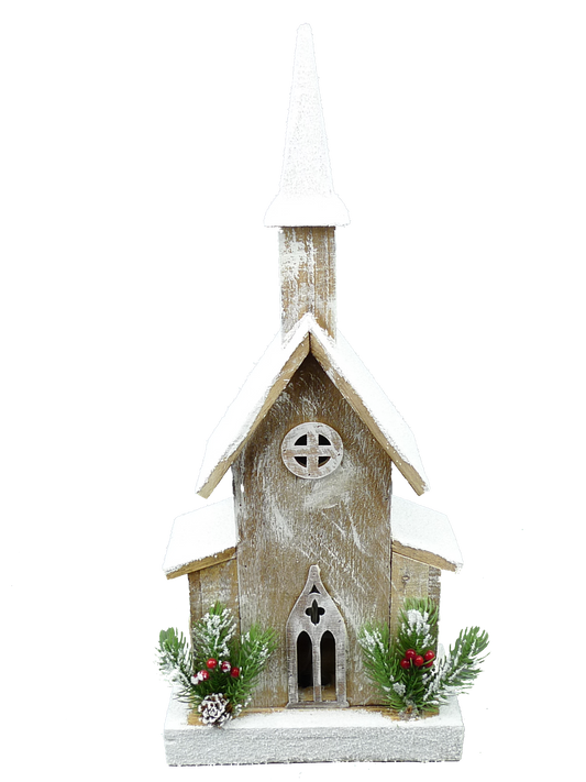 22In Church 5 Led Lights-Brown-84008BN