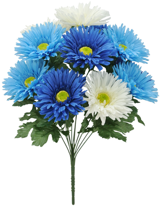 17.5 IN GERBERA BUSH X 12-84177-CRBL
