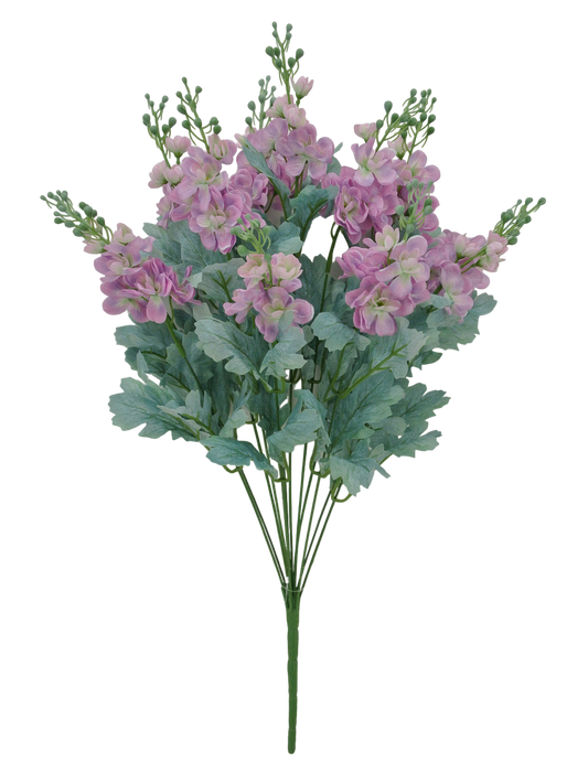 24 IN DELPHINIUM BUSH X 12 - 84296-LILAC