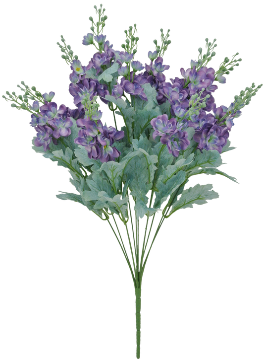 24 IN PURPLE DELPHINIUM BUSH X 12 - 84296-PU