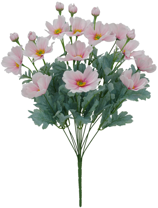 22 IN PINK COSMOS BUSH X 12 - 84299-PK