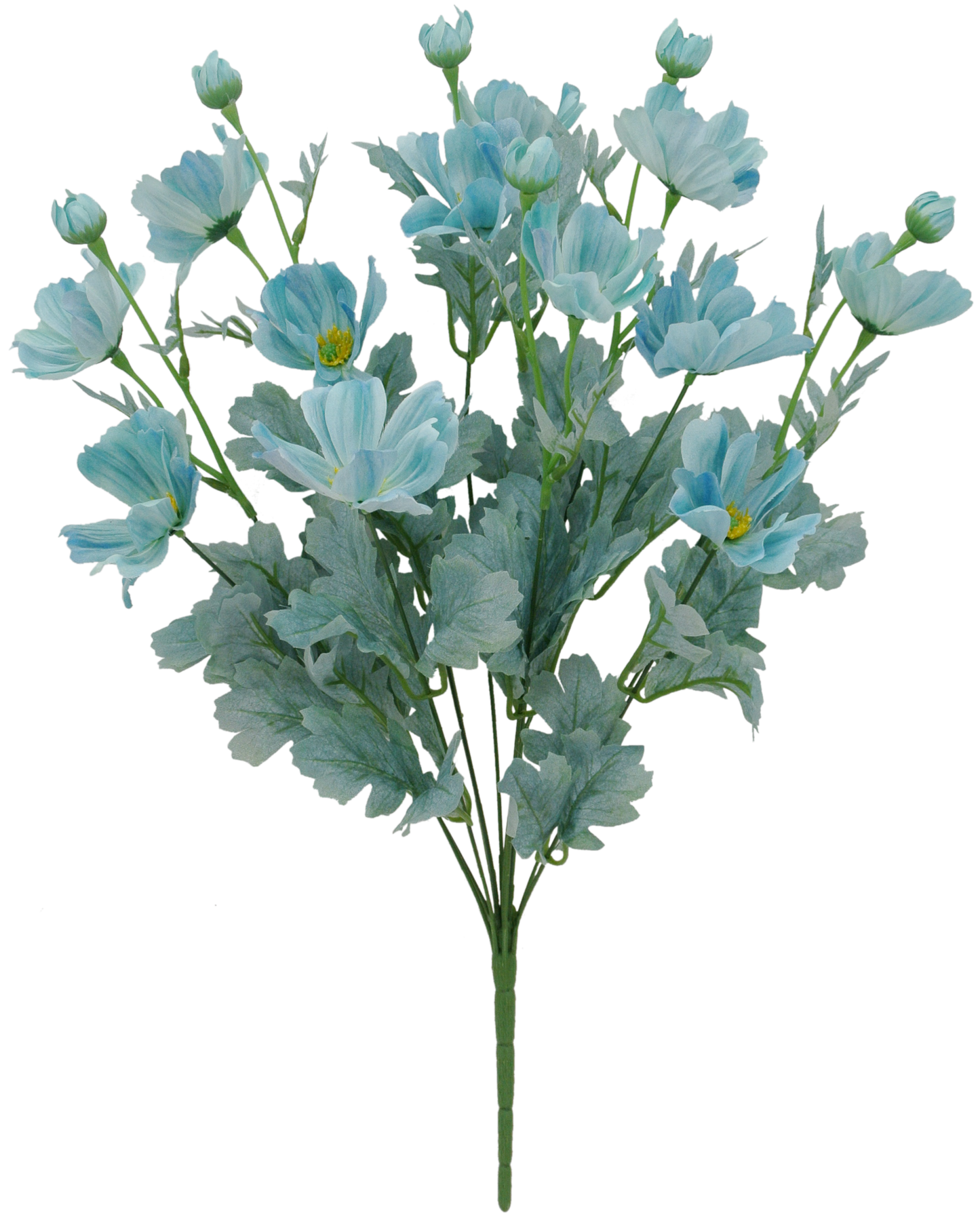 22 IN BLUE COSMOS BUSH X 12 - 84299-TEAL