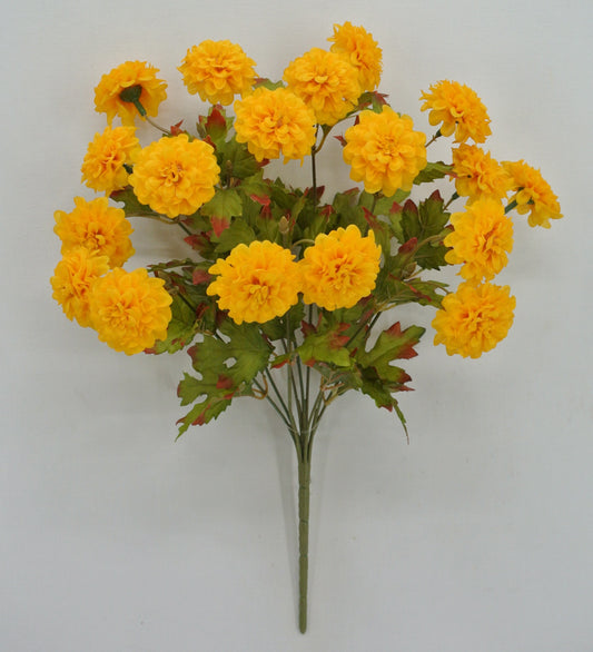 16 IN MARIGOLD BUSH X 16- 84402-YEL