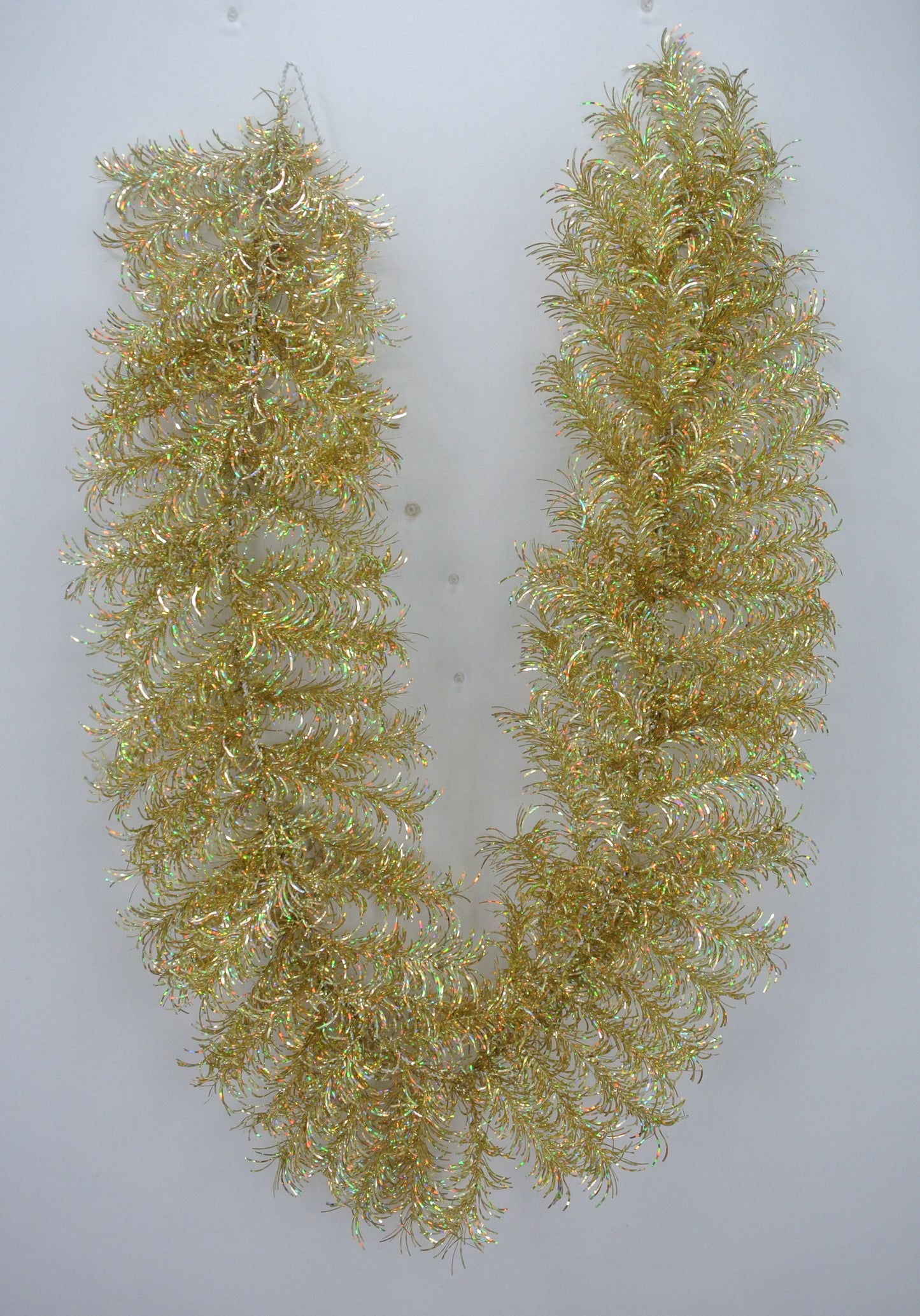 6 FT GOLD TINSEL GARLAND - 84575-GOLD