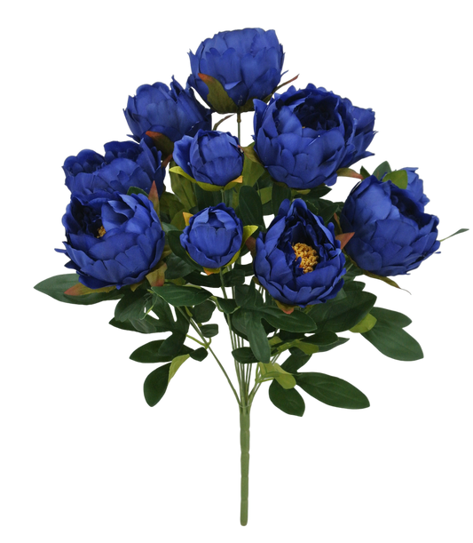 20 IN PEONY BUSH X 11 - 84637-RO.BL