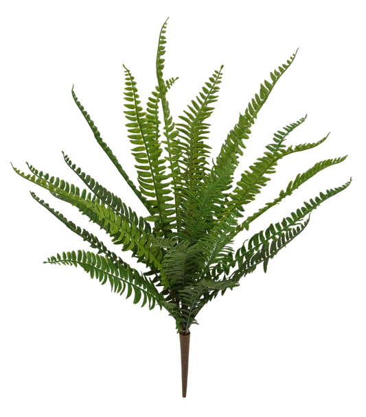 22 IN REAL TOUCH RUFFLE FERN - 84822-UV