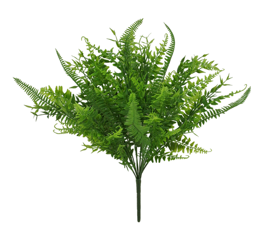 18 IN MIXED GREENERY BUSH X - 84831