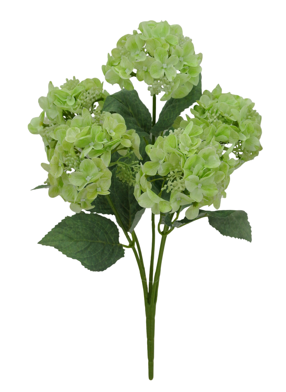17 IN GREEN HYDRANGEA BUSH X 5 - 84845-GN