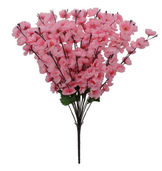 25 IN PINK BLOSSOM BUSH X 18 - 84890-PK