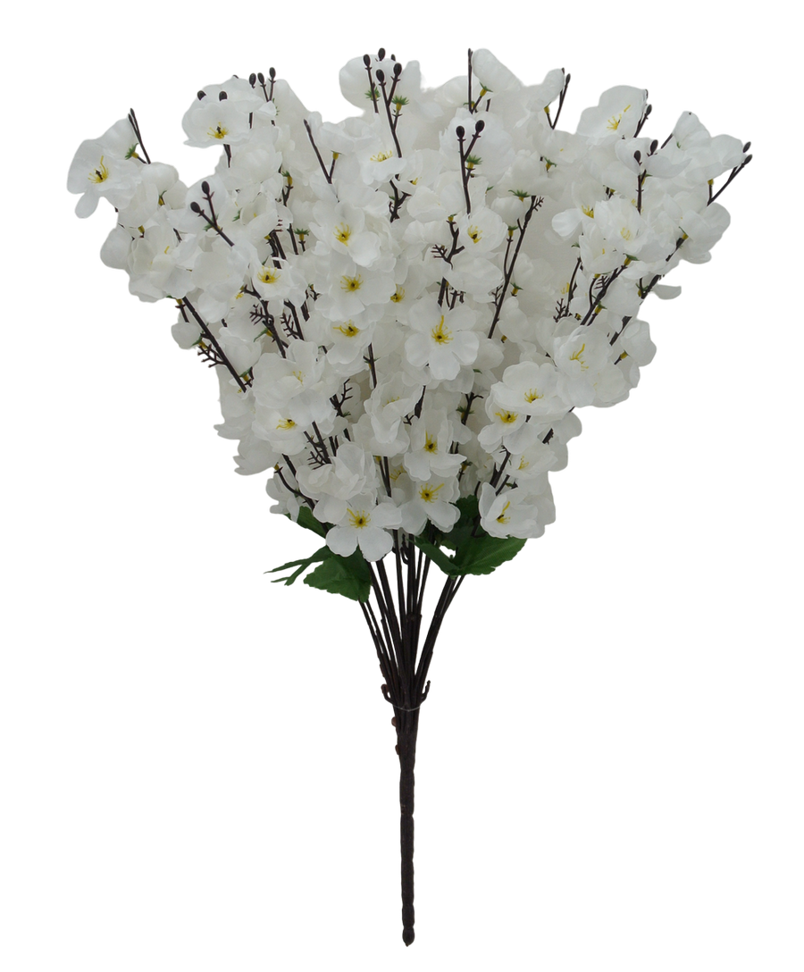 25 IN BLOSSOM BUSH X 18 - 84890-WT