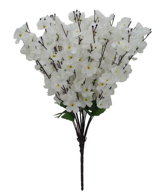 25 IN BLOSSOM BUSH X 18 - 84890-WT