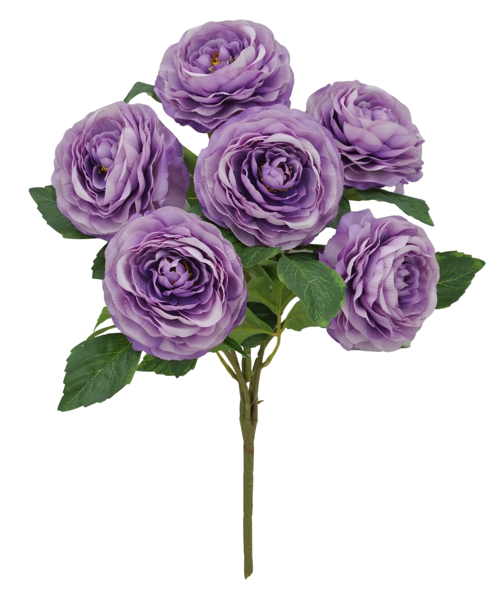 19 IN RANUNCULUS BUSH X 6 -84894-PU