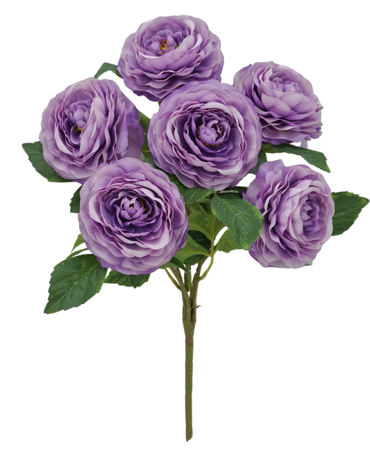 19 IN RANUNCULUS BUSH X 6 -84894-PU