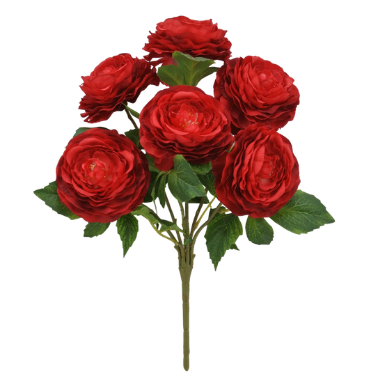 19 IN RANUNCULUS BUSH X 6 -84894-RD