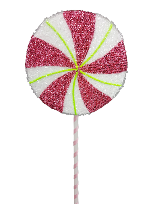 Small Peppermint Lollipop D1xDia6xH21 - 85139SP21